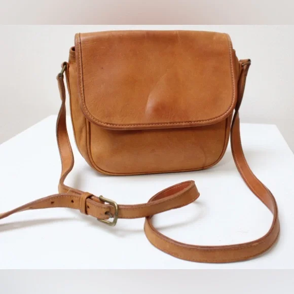 Vintage Coach Cafe flap cross body bag - Picture 1 of 16